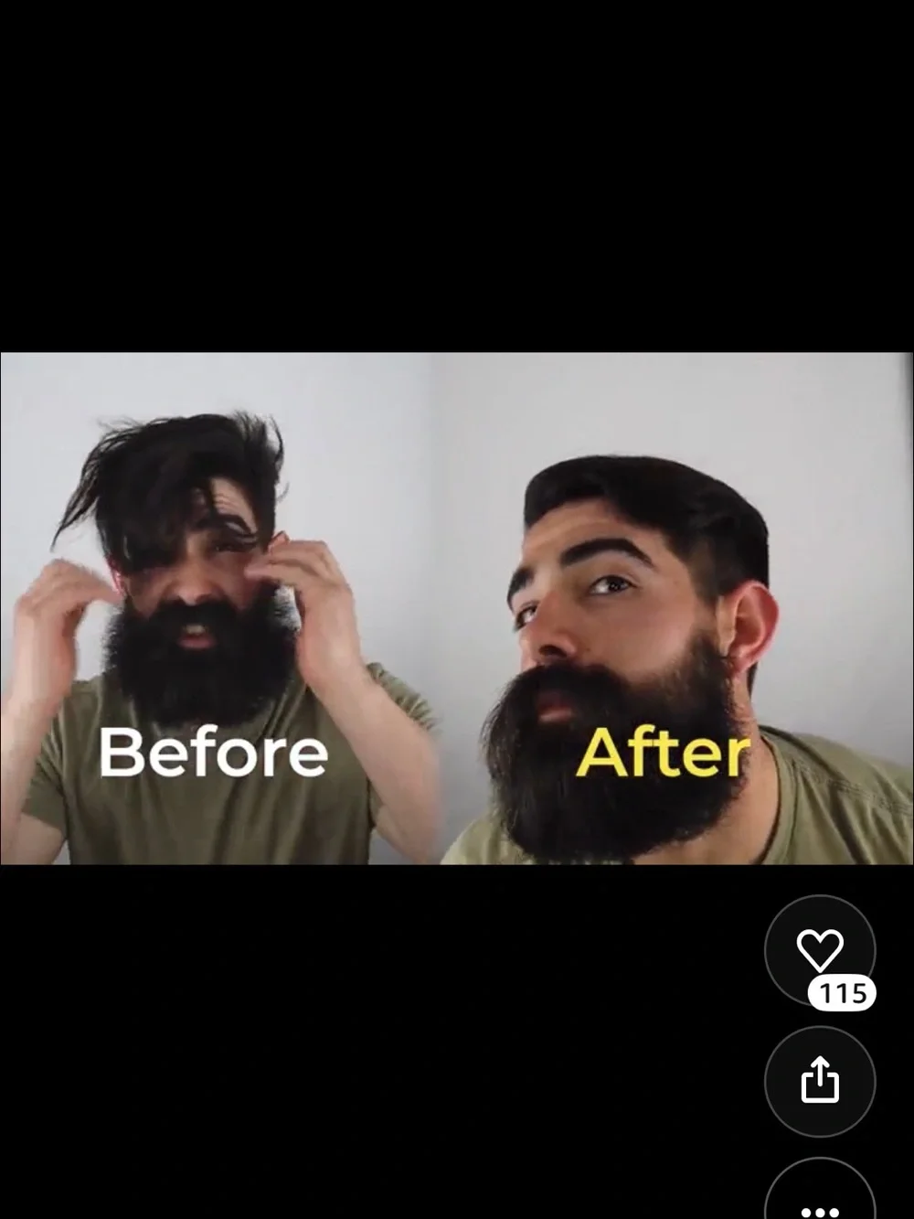 Arkam Beard Straightener Brush for MEN
